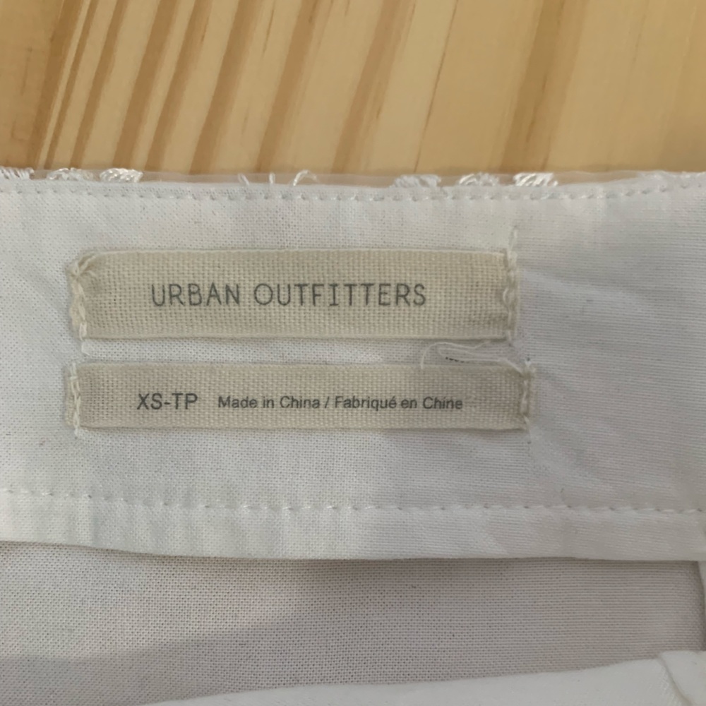 Urban Outfitters White Mini Skirt - Picture 4 of 6
